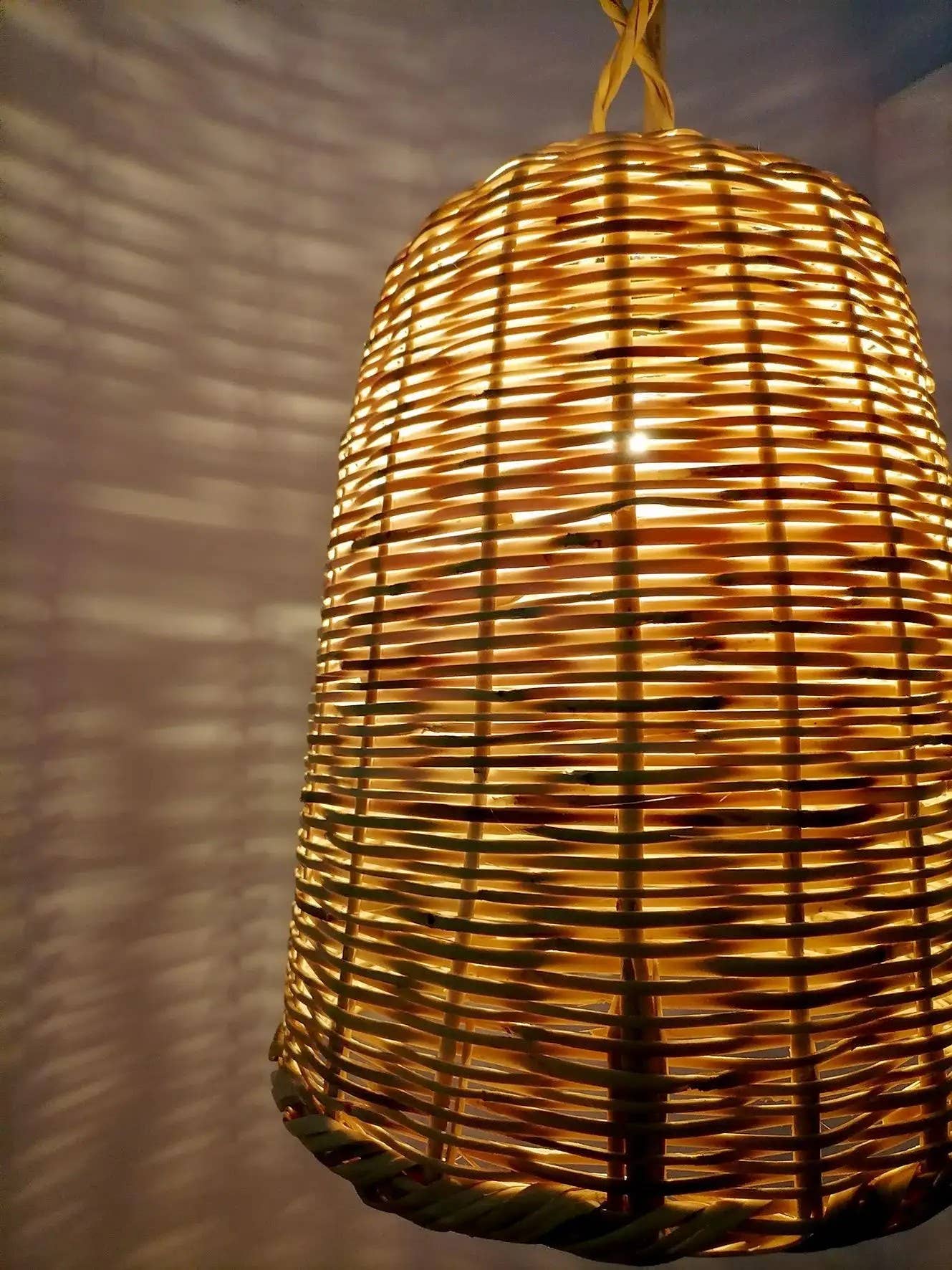 Etnico del Mondo - Wholesale Chandelier/Hanging Light - Natural Rattan Chandelier Moroccan Handicraft #112