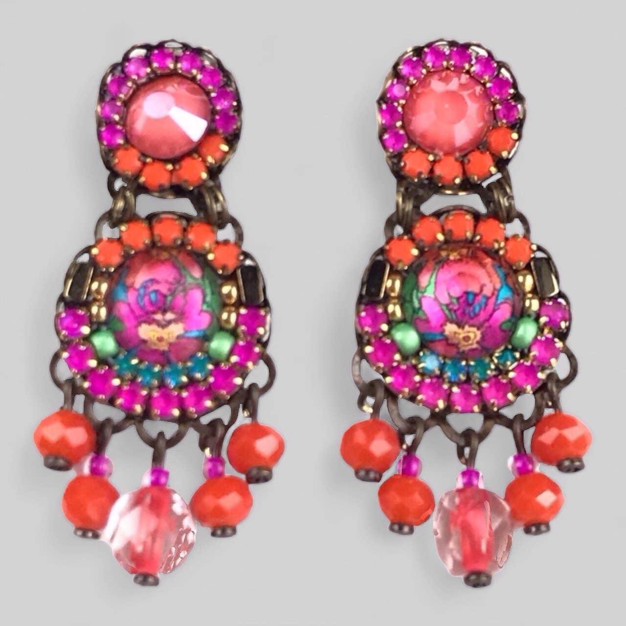 melizijewelry - Wholesale Dangle Earrings - ROMANCE CRYSTAL EARRINGS2