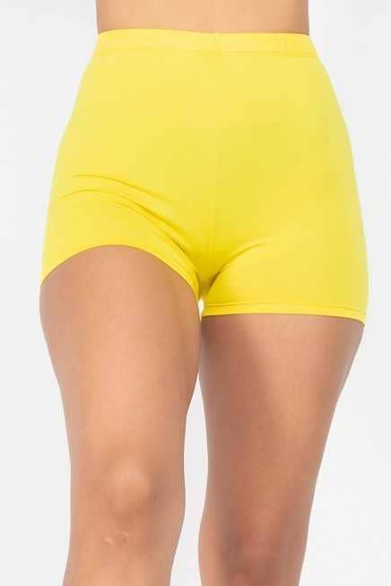 Vanilla Monkey - Wholesale Athletic Shorts - Women's - Basic Solid Biker Shorts12