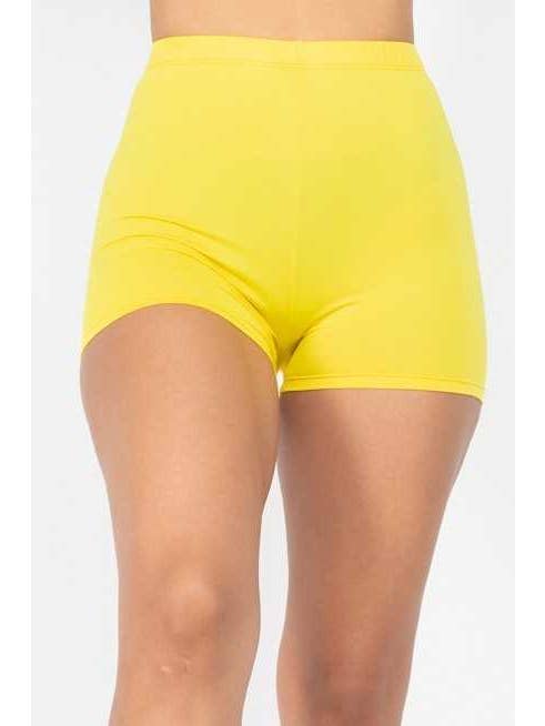 Vanilla Monkey - Wholesale Athletic Shorts - Women's - Basic Solid Biker Shorts12