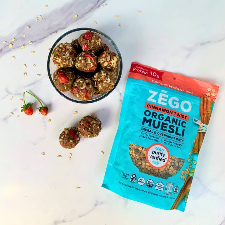 Zego - Wholesale Breakfast Cereal - Organic Gluten-free Nut-free Muesli: Cinnamon Twist (13 Oz)3