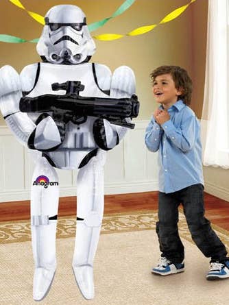 GLOBO GIGANTE DE STORMTROOPER por atacado de Mis Globos