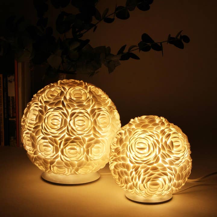 Ithemba – wholesale Accent/desk lamp – Large Shell Table Lamp