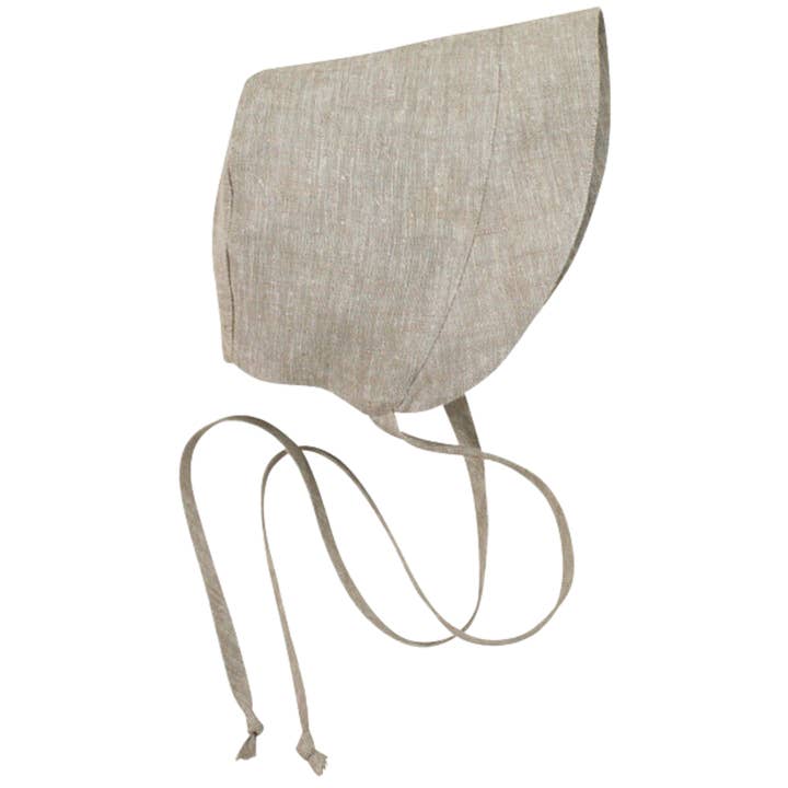 Gorro de sol de ala ancha de lino en trigo para venta al por mayor de Little Goodall