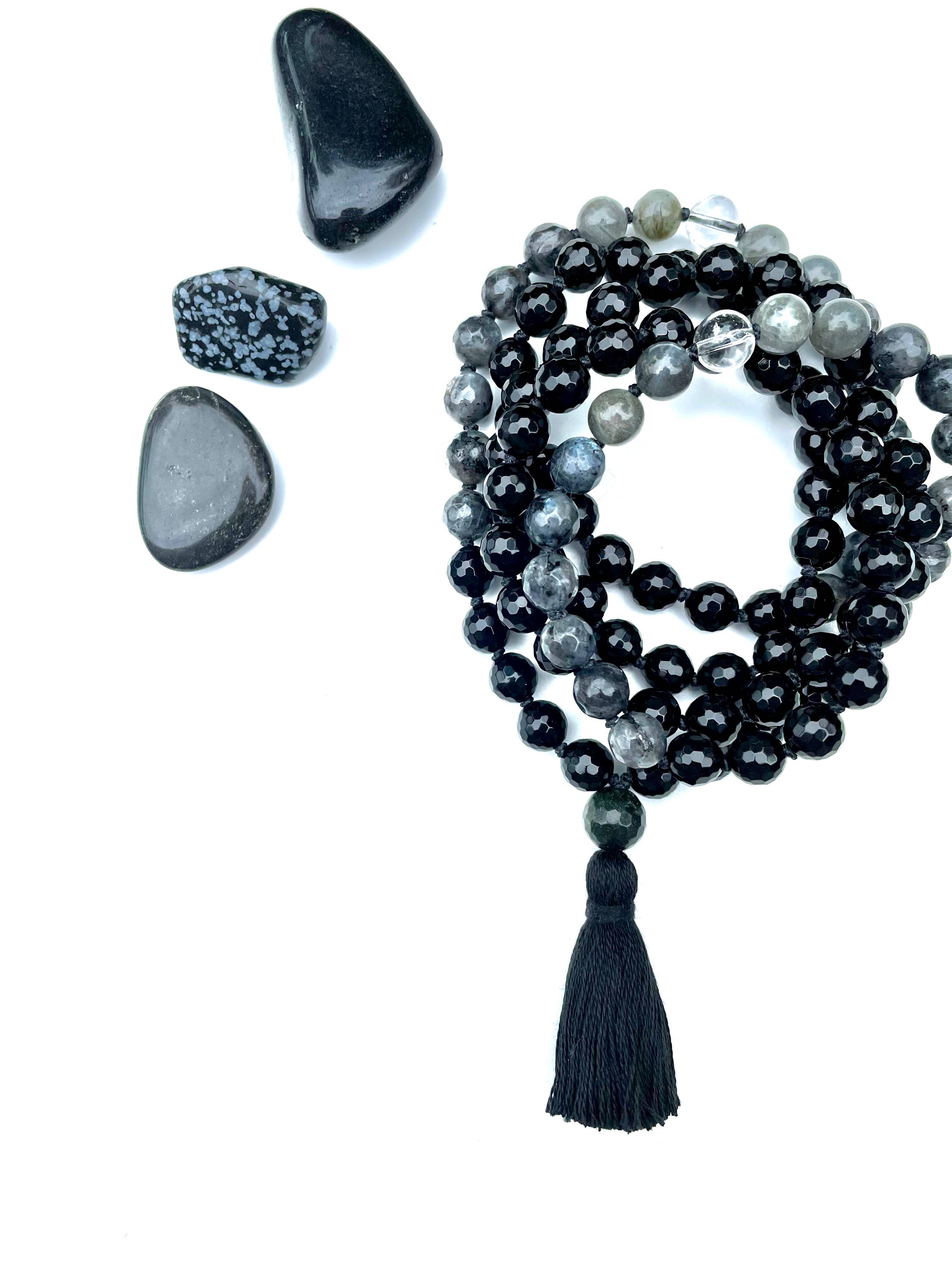 MadeByTheMoonchild - Venta al por mayor Collar de cuentas de oración - La mala empática6