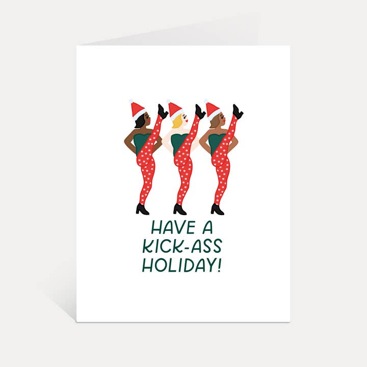Just Follow Your Art - Wholesale Christmas Card - Kick-Ass Holiday Greeting Card | Christmas 2025