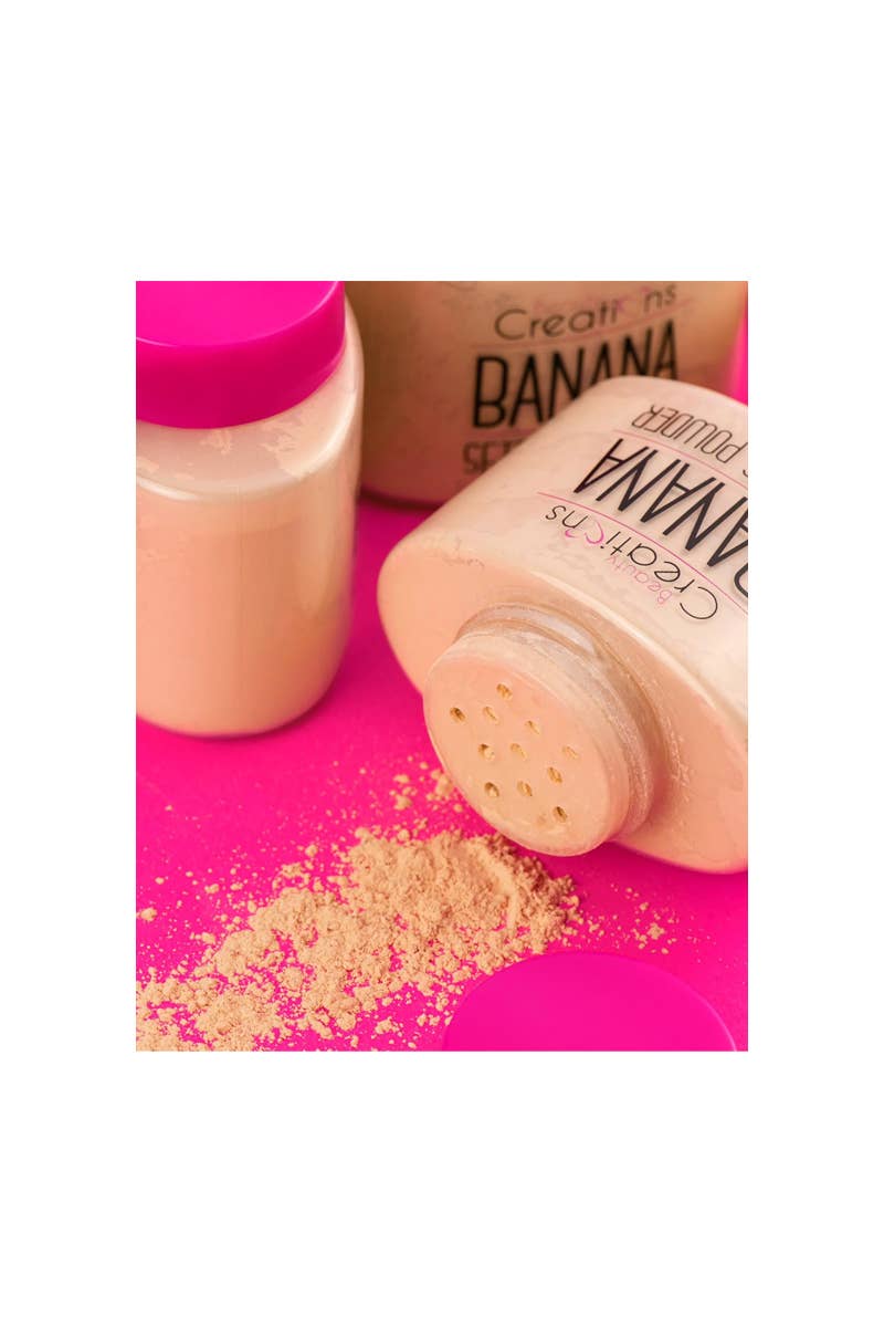 PINEAPPLE Beauty - Wholesale Makeup Setting Spray/Powder - Beauty Creations BSP01 Banana Setting Powder - 12pc3