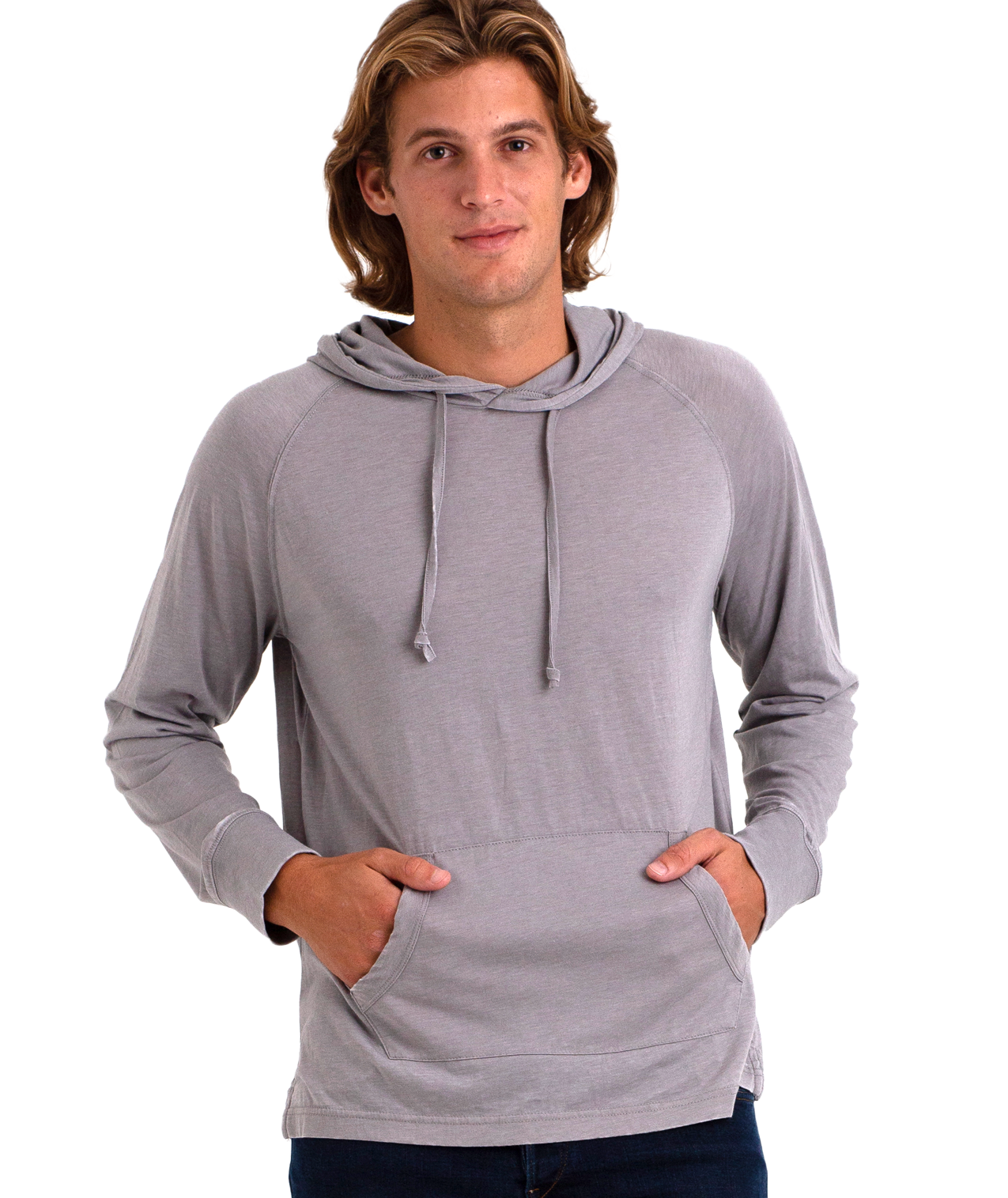 U.S. Apparel - Vente Sweat à capuche – femme - Chandail à capuchon unisexe en jersey - Light Garment Burnout Raglan39