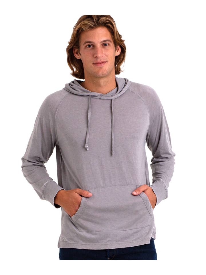 U.S. Apparel - Wholesale Hoodie – Women's - Unisex Fit Jersey Hoodie - Light Garment Burnout Raglan39
