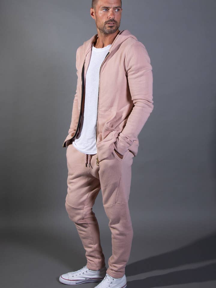 Pantalon de jogging en molleton pour homme pour la vente par Mika Jaymes