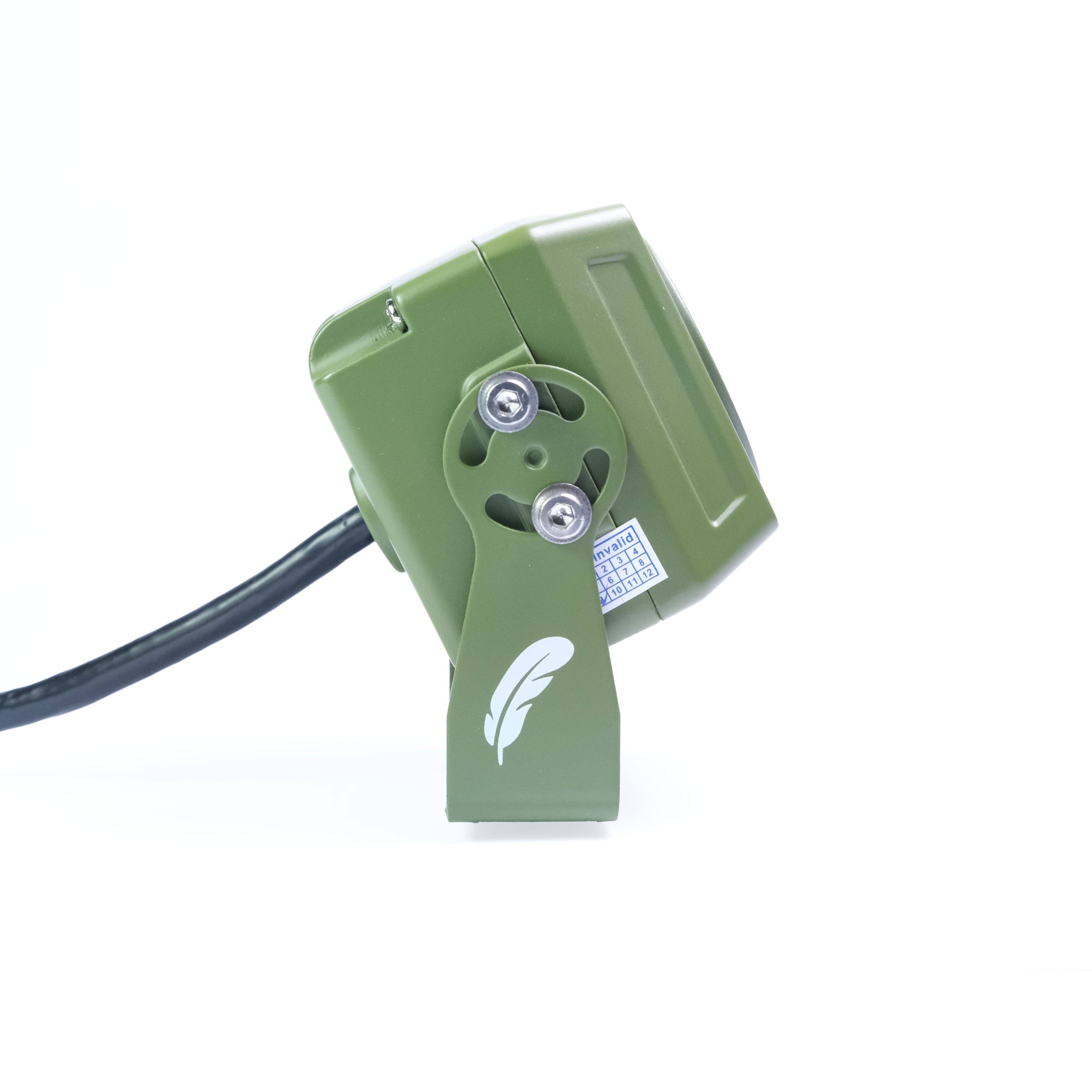 Green Feathers - Vendita all'ingrosso Casette per uccelli - Bird Box e telecamera per animali selvatici con connessione via cavo HD (solo fotocamera)5