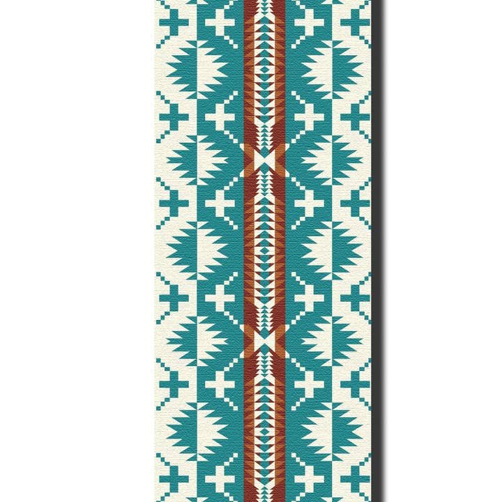 Yune Yoga - Wholesale Yoga mat - Pendleton Spider Rock Aqua PER Yoga Mat1