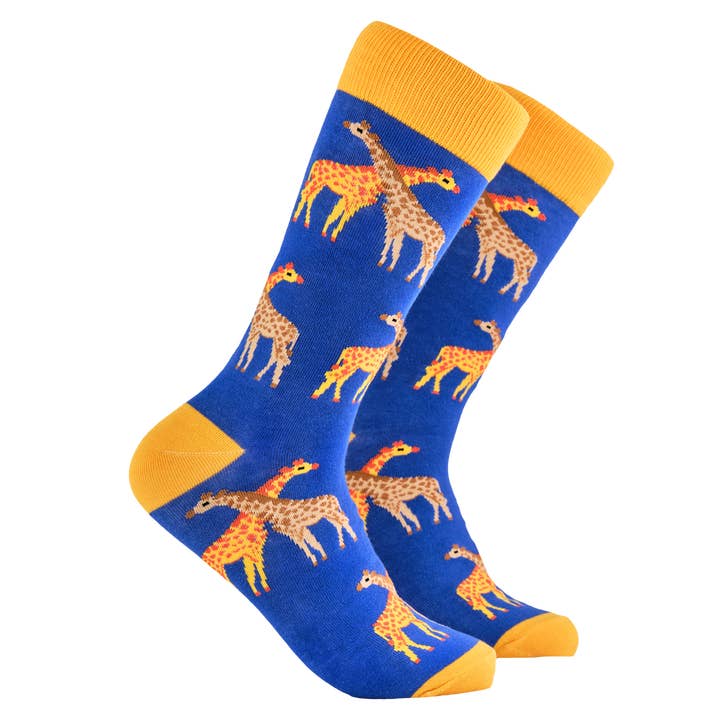 Meias de Girafa - Como está o tempo aí em cima? (XS-TAMANHO) por atacado de Socktopus