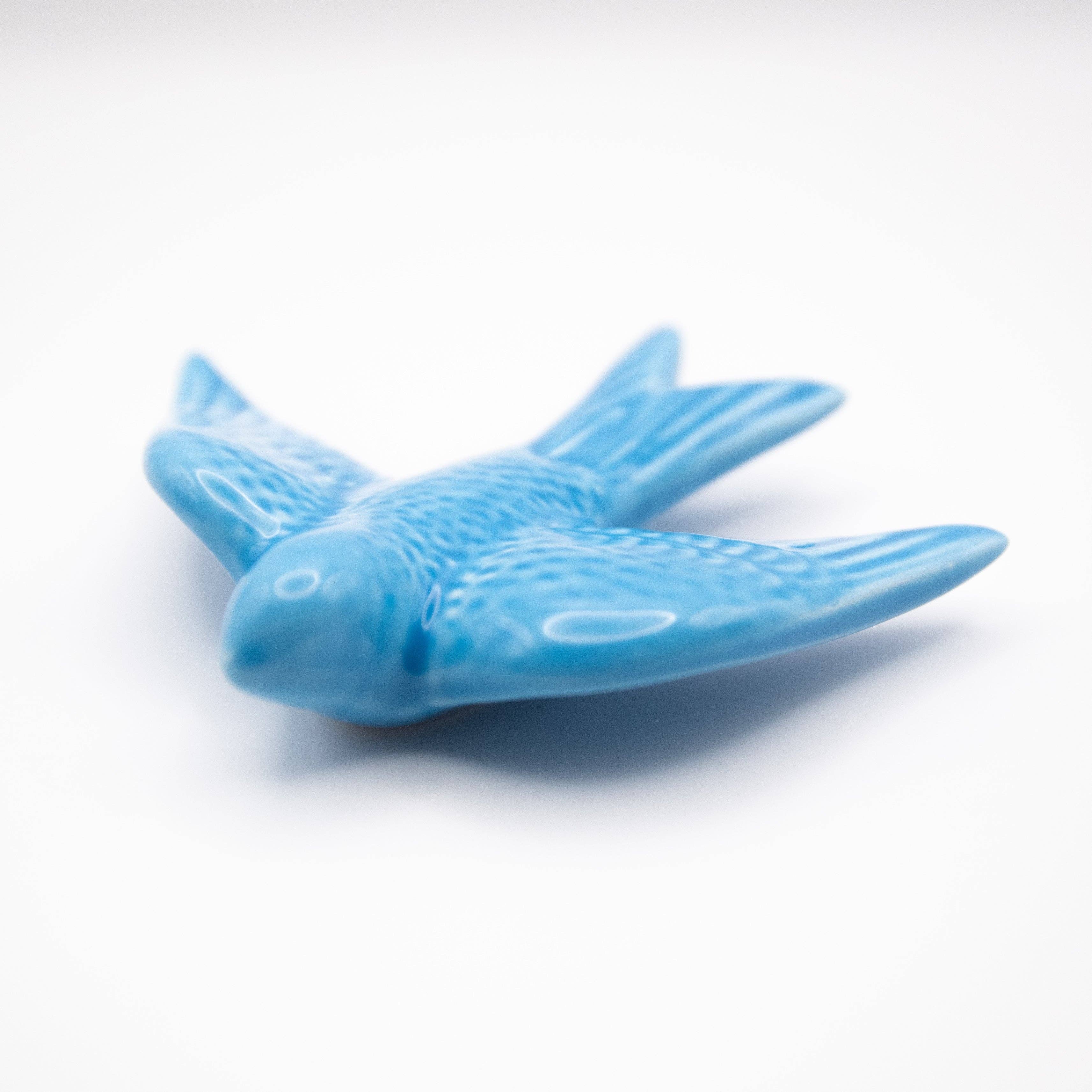 Casa Sofia - Wholesale Decorative Figurine - Turquoise blue ceramic swallow5