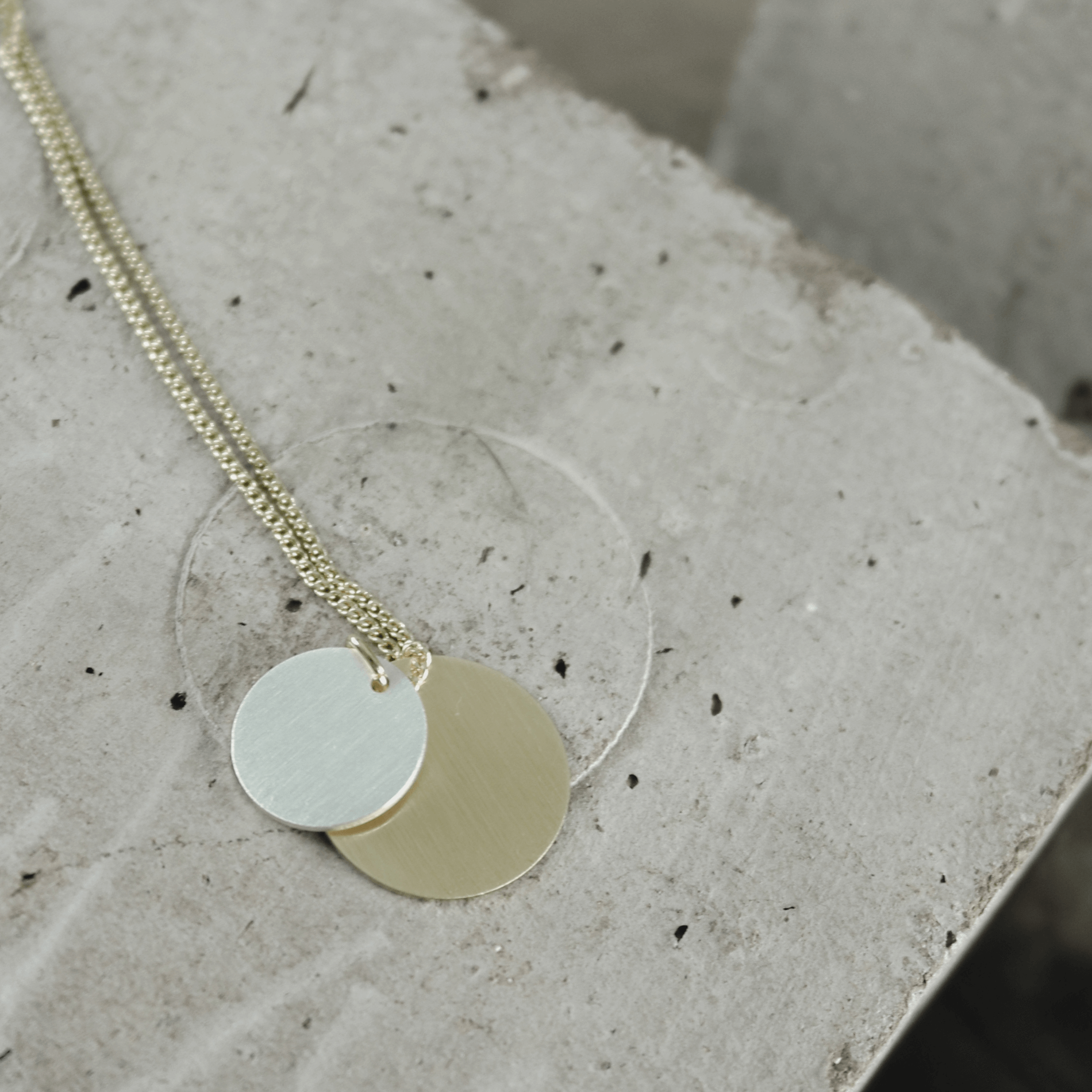 Dansk Copenhagen - Wholesale Pendant/Charm Necklace - Theia Adjustable 2 Tone Necklace Gold & Silver Plating5