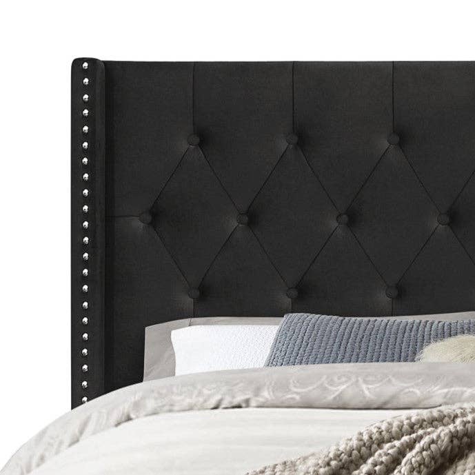 Home Design - Wholesale Bed - Brady Tufted Wingback Upholstered Panel Bed18