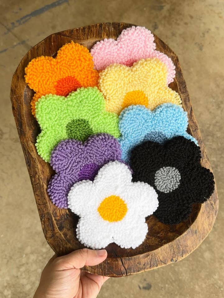 Base de Copos de Agulha de Punção Margarida por atacado de Bless Your Cottons