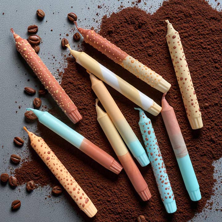 Kupkup HB. - Fi Design Studio Co. - Wholesale Pillar Candle - Joyful Glow | Fika | 2.3x20 cm6