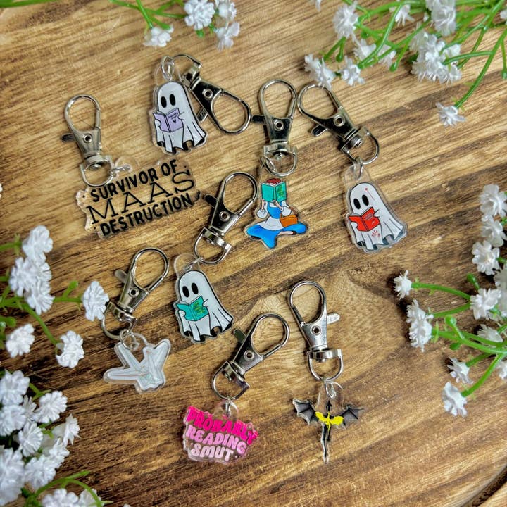 Awfullynerdy.co - Wholesale Keychain - Unisex - Probably Reading Smut Dust Plug USB-C