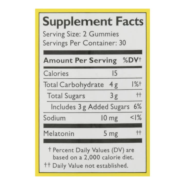 RESCUE & Bach Original Flower Remedies - Wholesale Oral Supplement/Vitamin - Bach Rescue Plus Sleep Gummies 5mg Melatonin, Strawberry