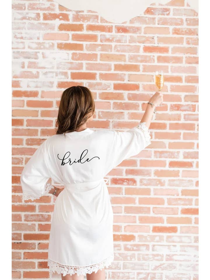 Happily chic Designs - Wholesale Robe - Women's - Bride Robe