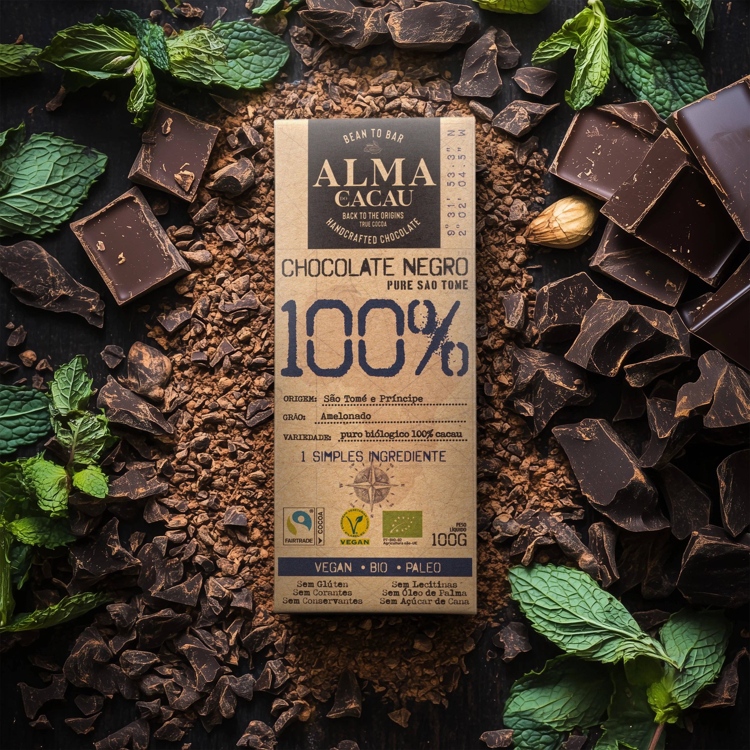 Nómada Chocolates - Wholesale Chocolate Bar - 100% Cocoa Origins - Organic Dark Chocolate2
