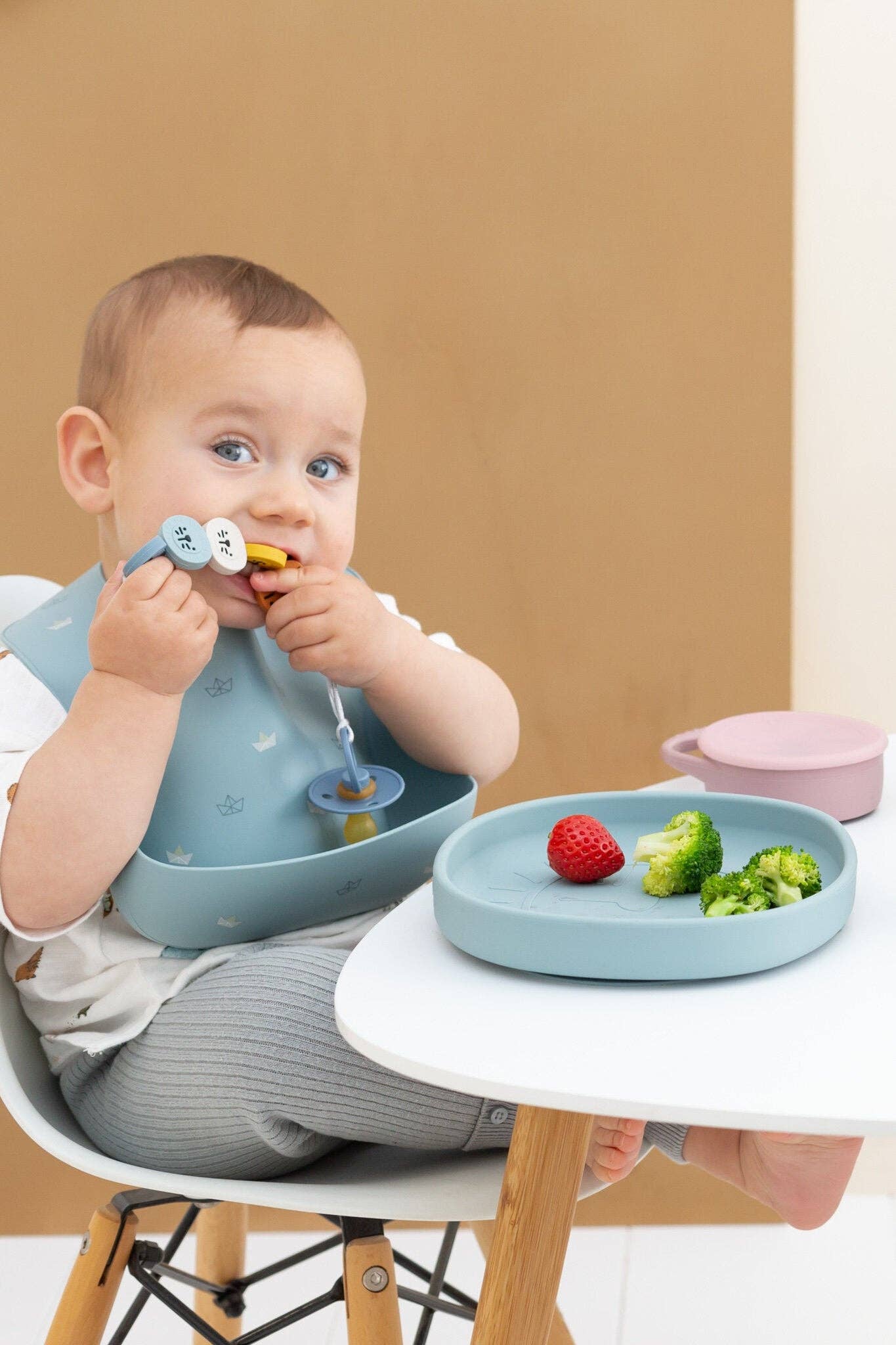 the cotton cloud - Wholesale Dish - Silicone Dish with Suction Plate Alfie Jade4