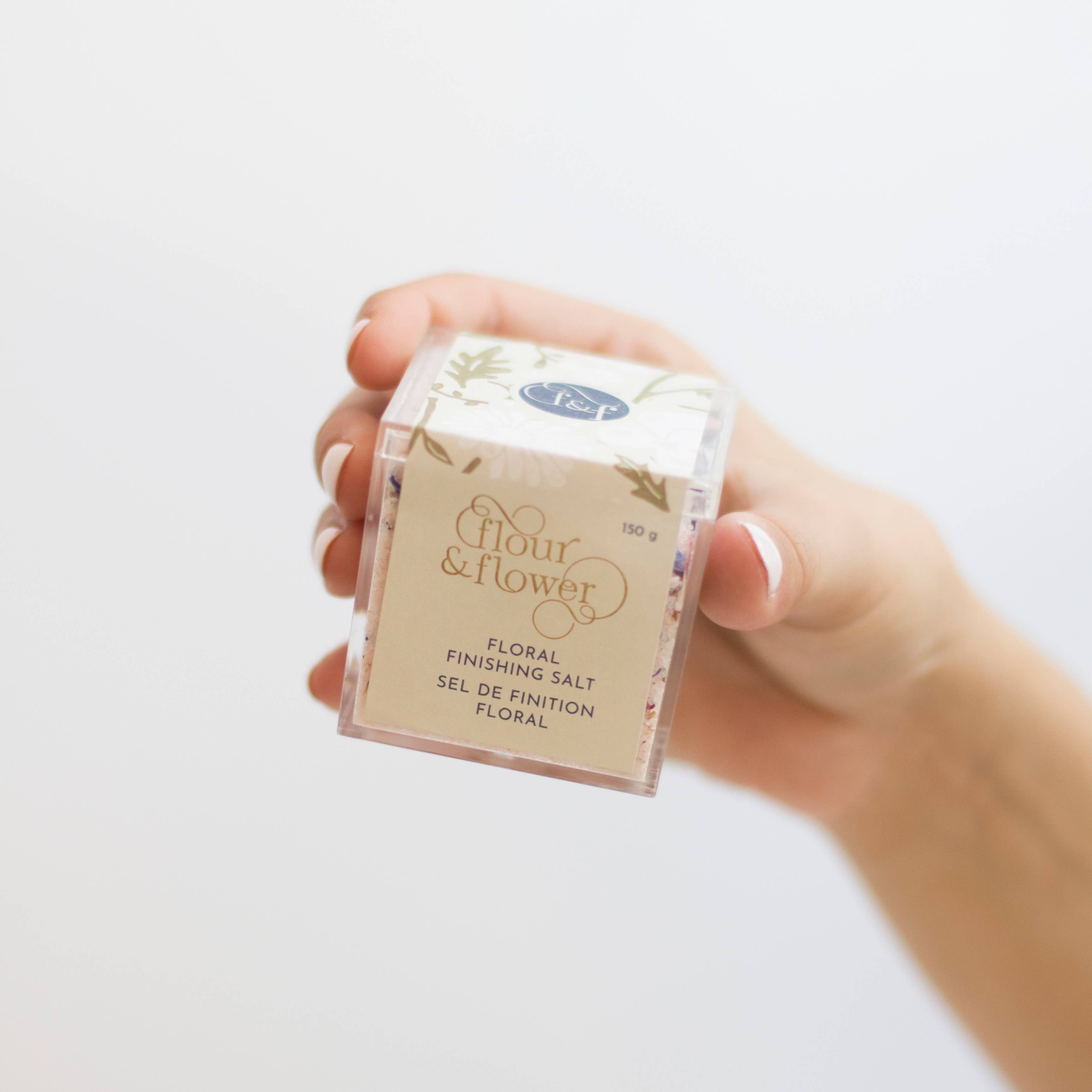 Flour & Flower – Großhandel Salz – Blumiges Finishing-Salz0