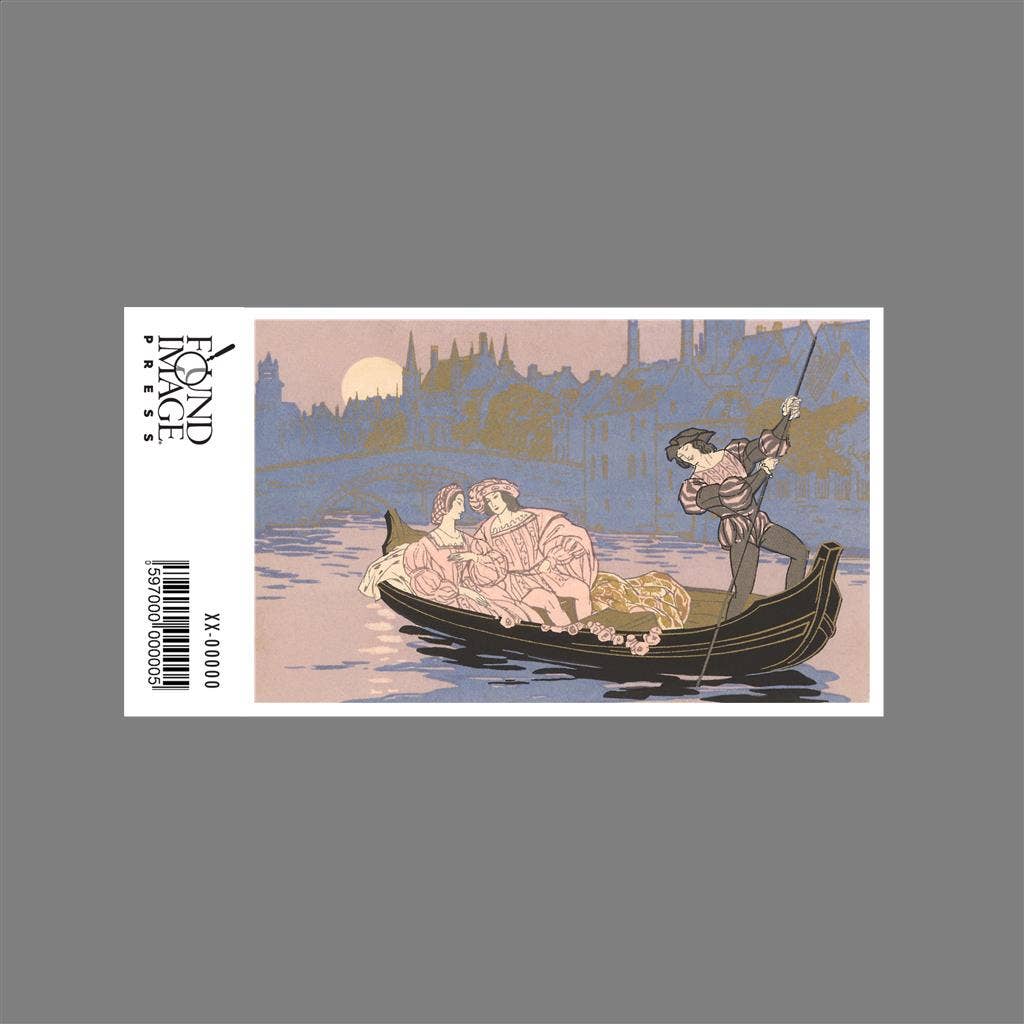 Found Image Press - Vendita all'ingrosso Adesivo - Adesivo KU-12 Rinascimento Italiano in Gondola1