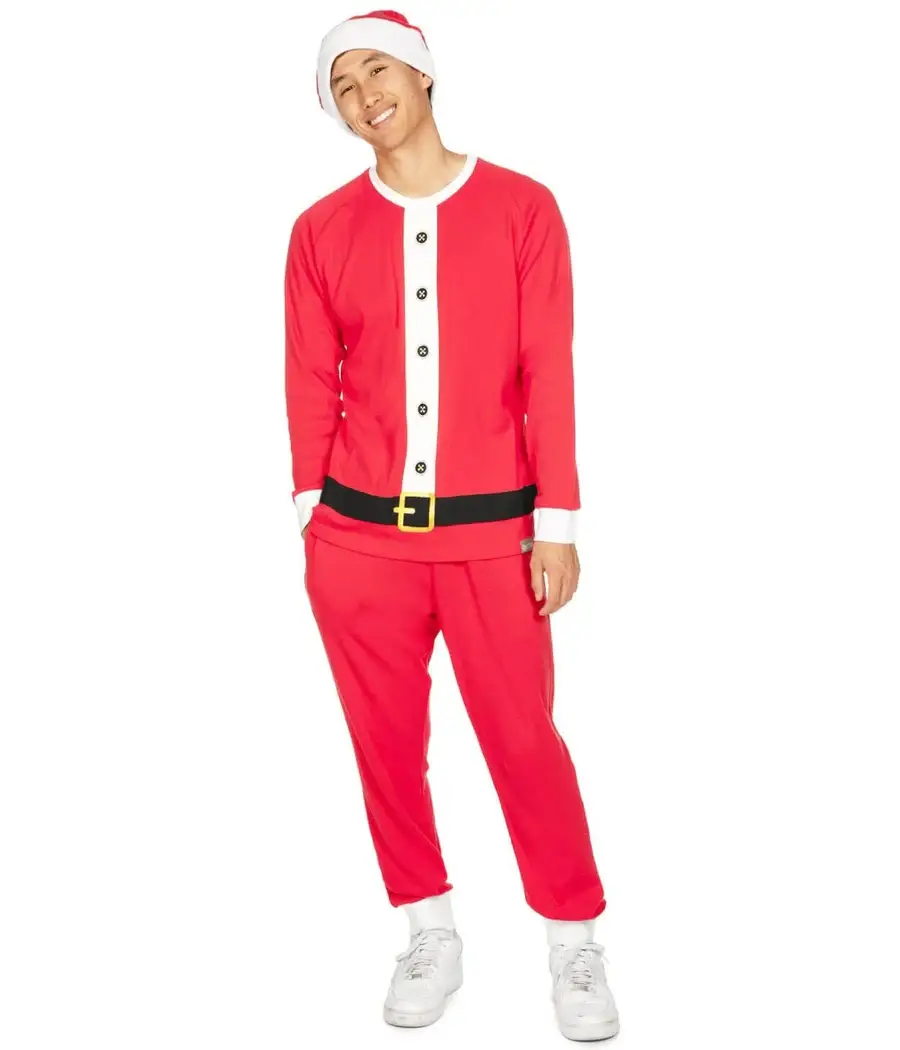 Tipsy Elves - Venta al por mayor Conjunto de pijama - Hombre - Conjunto de pijama de Papá Noel - Pijamas de Navidad a juego para hombre0
