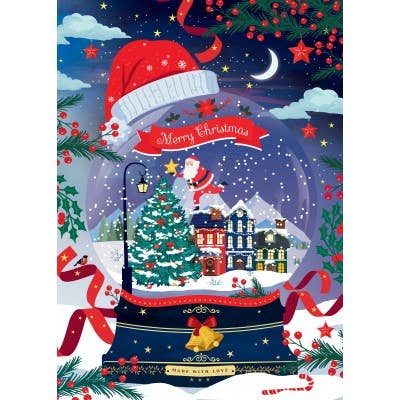 Pieces & Peace - Wholesale Puzzle - Adult - 500 Piece Puzzle - Santa's Snowy Village1