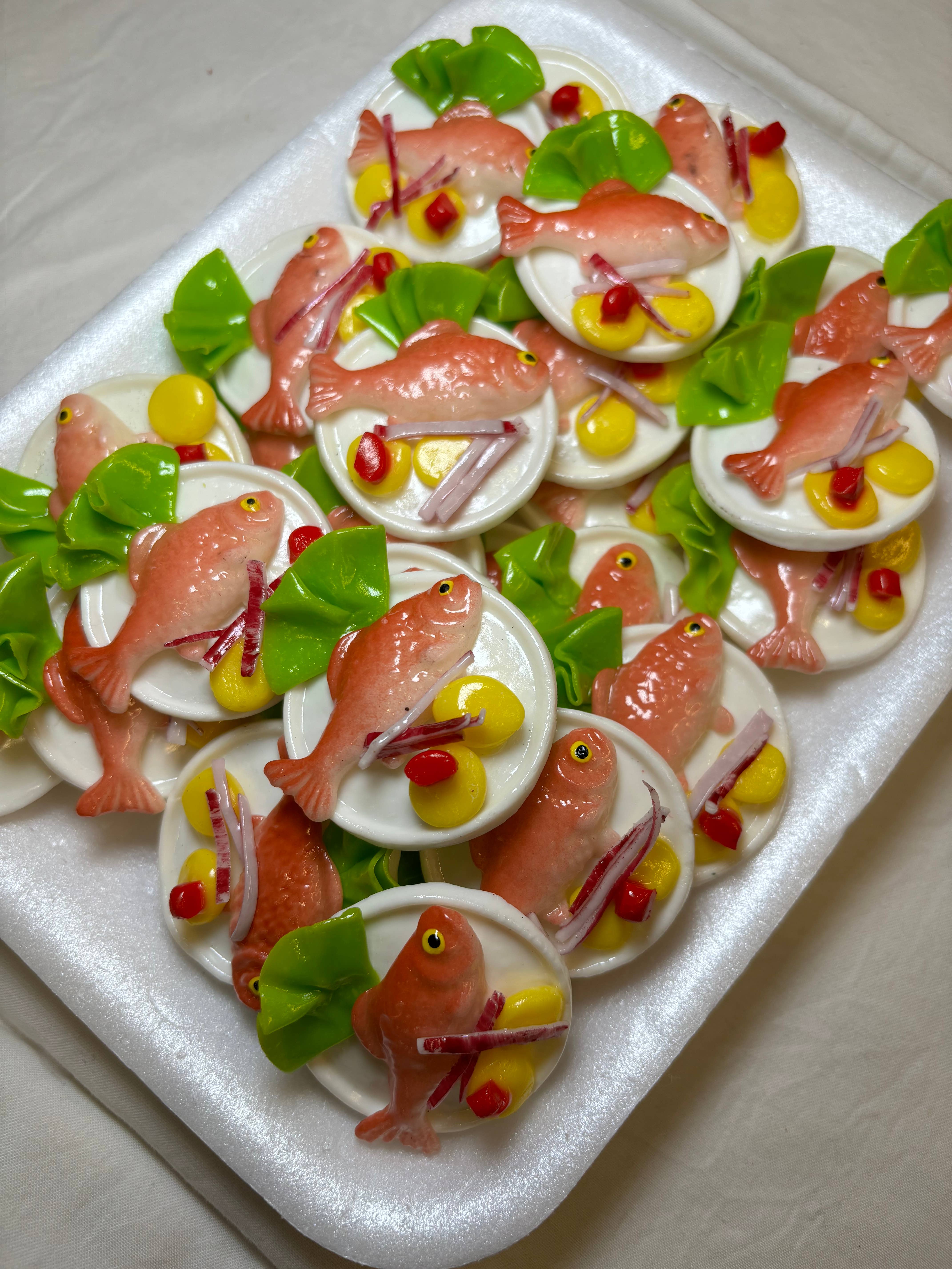 Magnets Market - Wholesale Magnet - Fried Fish Plate Kitchen Magnet2