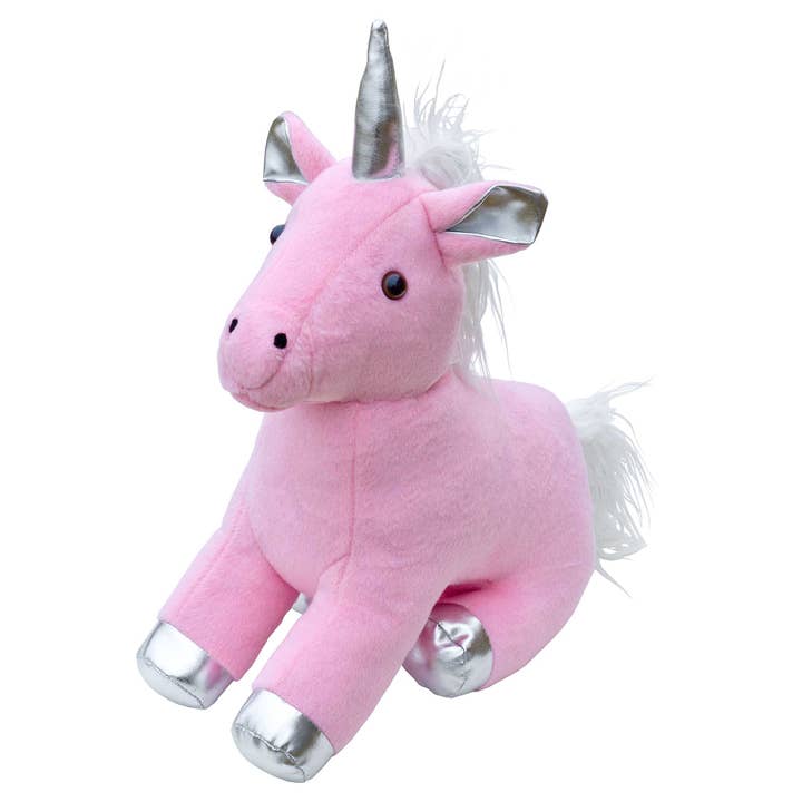 Febland - Wholesale Stuffed/Plush Toy - Kids & Baby - Pink Unicorn Door Stop Plush