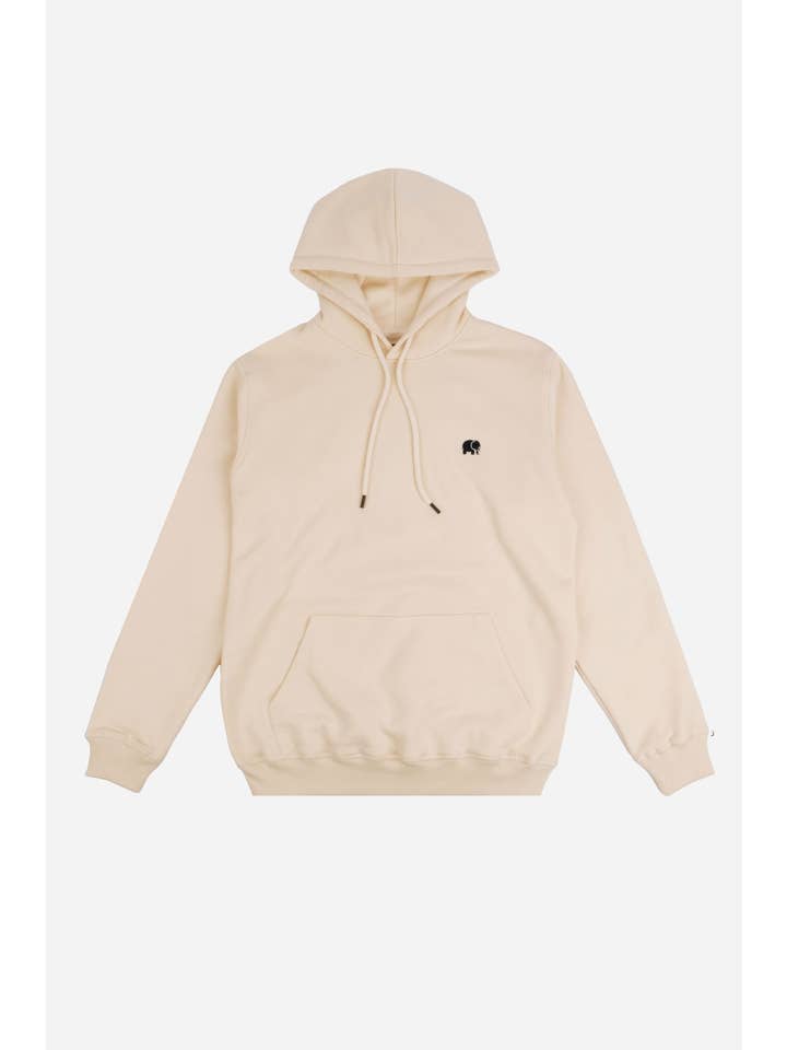 Trendsplant Clothing – Engroshandel Hoodie – Unisex – Explanada Økologisk Hættetrøje i Elfenben2
