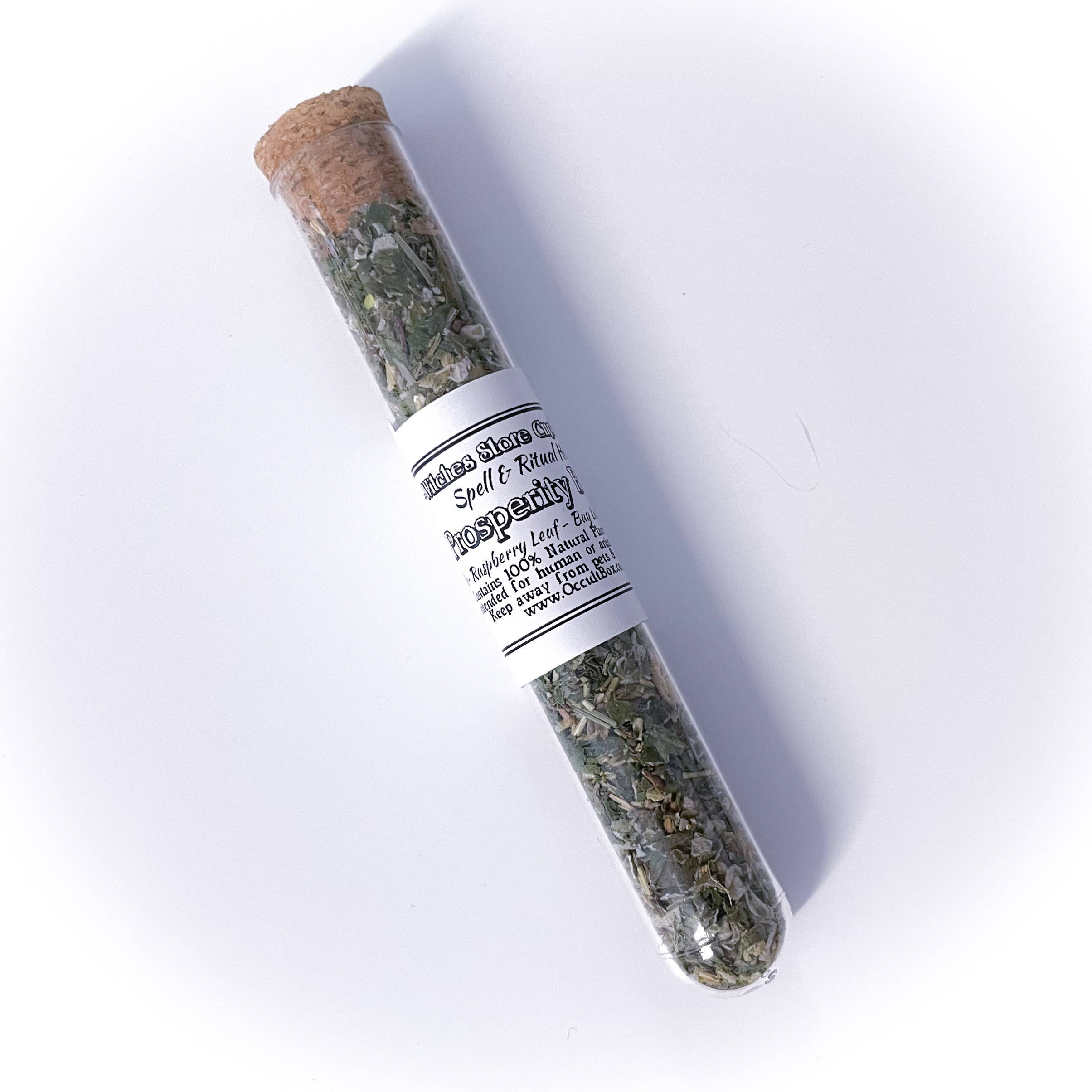 Autumn Alchemy – wholesale Meditation supplies – Magick spell & ritual herbs in a potion test tubes witch3