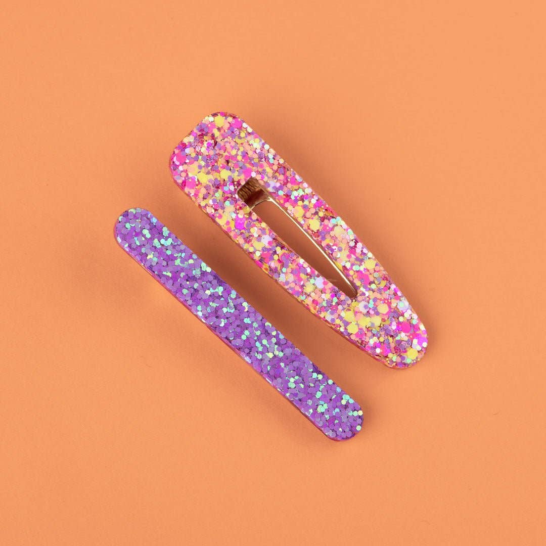 Les Nicolettes - Wholesale Barrette - Women's - Barbiecore hair clips1