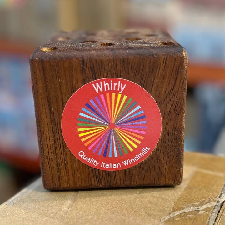 Wooden Display Block for wholesale by Whirly Windmills