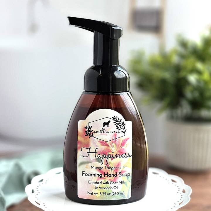 Amillia Acres - Wholesale Hand Soap/Wash - Happiness | Foaming Hand Soap