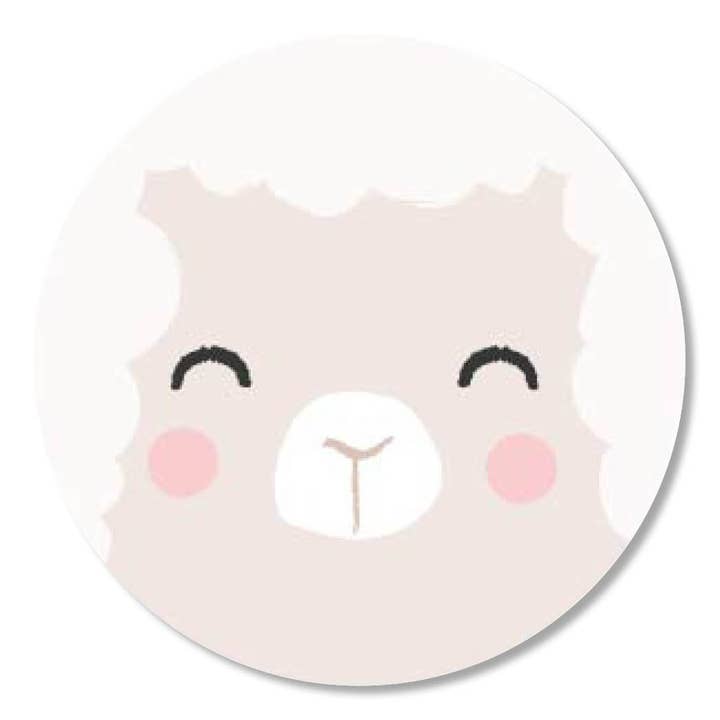 Decal - Sheep face for wholesale by Tante Kaartje