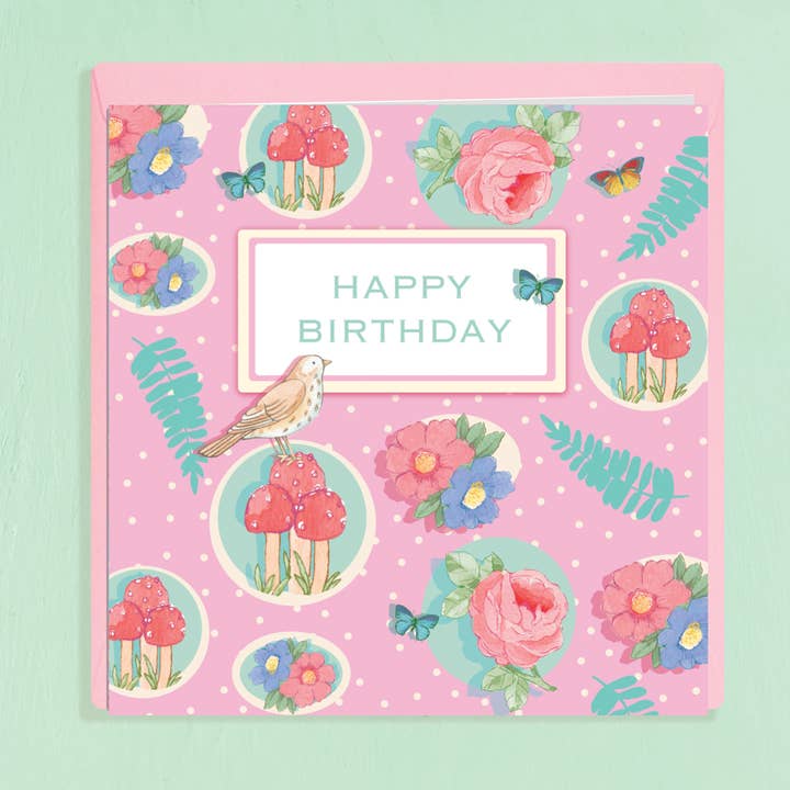 Ooh La La Range Greeting Card Kew set of 6 for wholesale by Siobhan at april rose