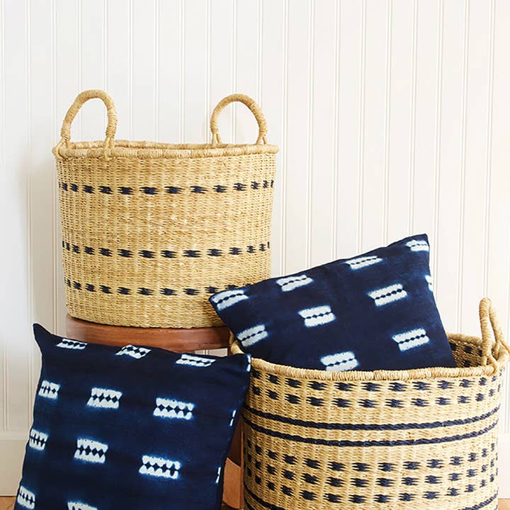 Swahili | AFRICAN MODERN - Wholesale Throw Pillow Cover - Malian Decorative Indigo Pillow Cover2