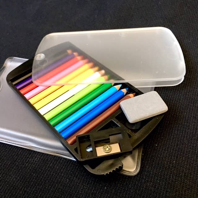 BCmini - Wholesale Pencil Case/Pouch - 22131 Mini Pencils in Card in Tub Display-409