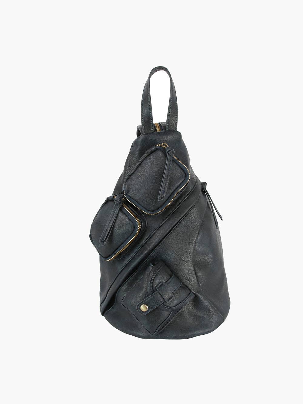 Handbag Factory Corp - Wholesale Backpack - Women's - Small Crossbody Backpack Shoulder Casual Daypack0