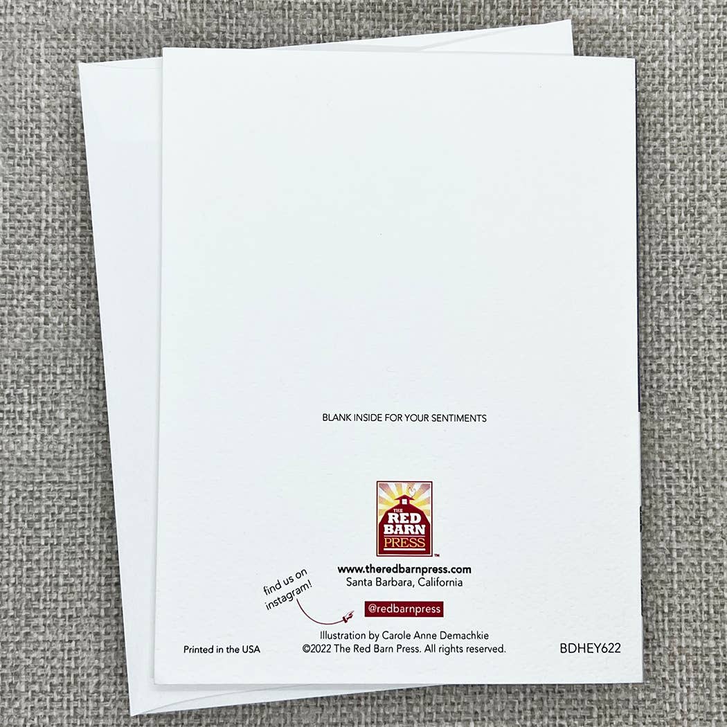 The Red Barn Press - Vente Cartes d'anniversaire - Carte d'anniversaire | Humoristique | Gâteau avec des bougies2