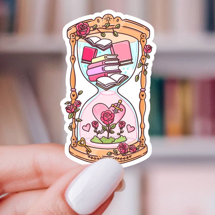 Timeless Romance Sticker | Bookish Romance for wholesale by Indie Heart Studio