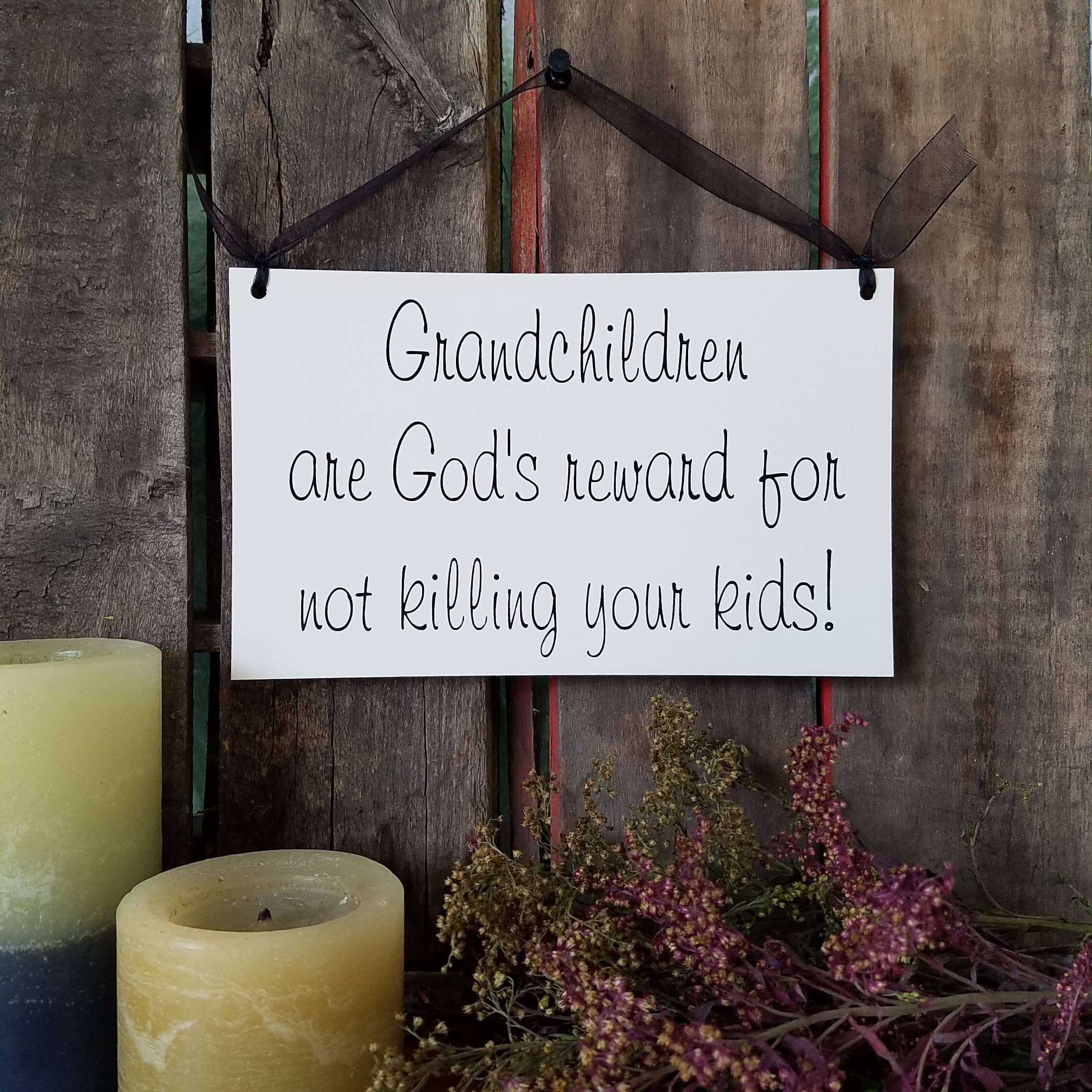 Wish Upon A Sign - Vente Pancarte - Petits-enfants1