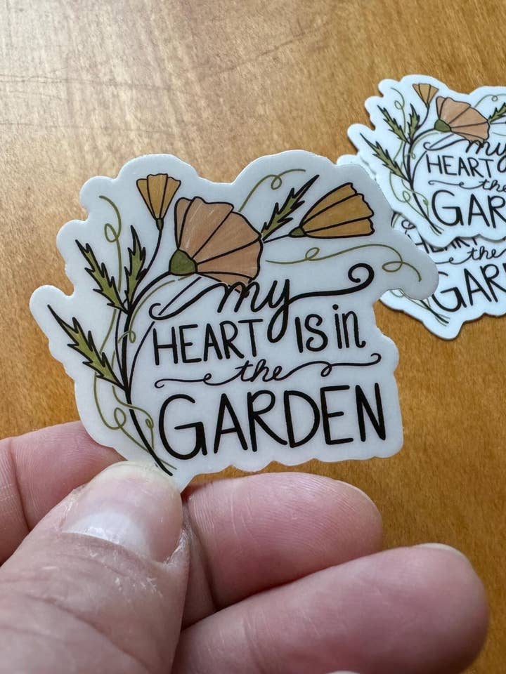 Garden Lover Gift, Gardening Stickers for wholesale by Beth Ann Erickson Designs