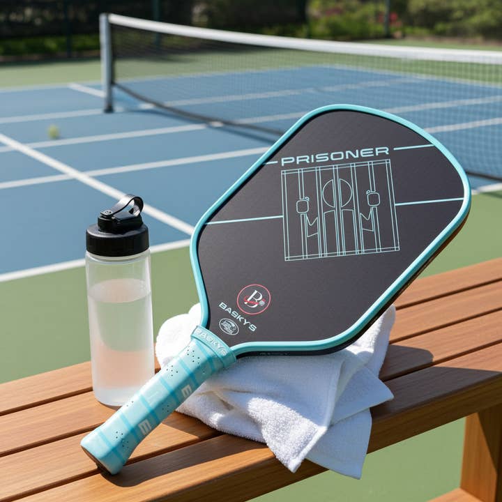 Racchetta da Pickleball Prisoner - Racchetta in Fibra di Carbonio Premium con Potenza e Controllo per la vendita all'ingrosso da parte di Basky's Pickleball
