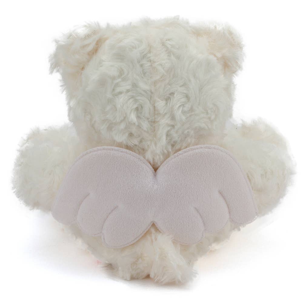 Plushland – wholesale Stuffed/plush toy – Kids & baby – 11″ Sitting Angel Teddy Bear Plush | Cuddly Cream Soft Bear 2