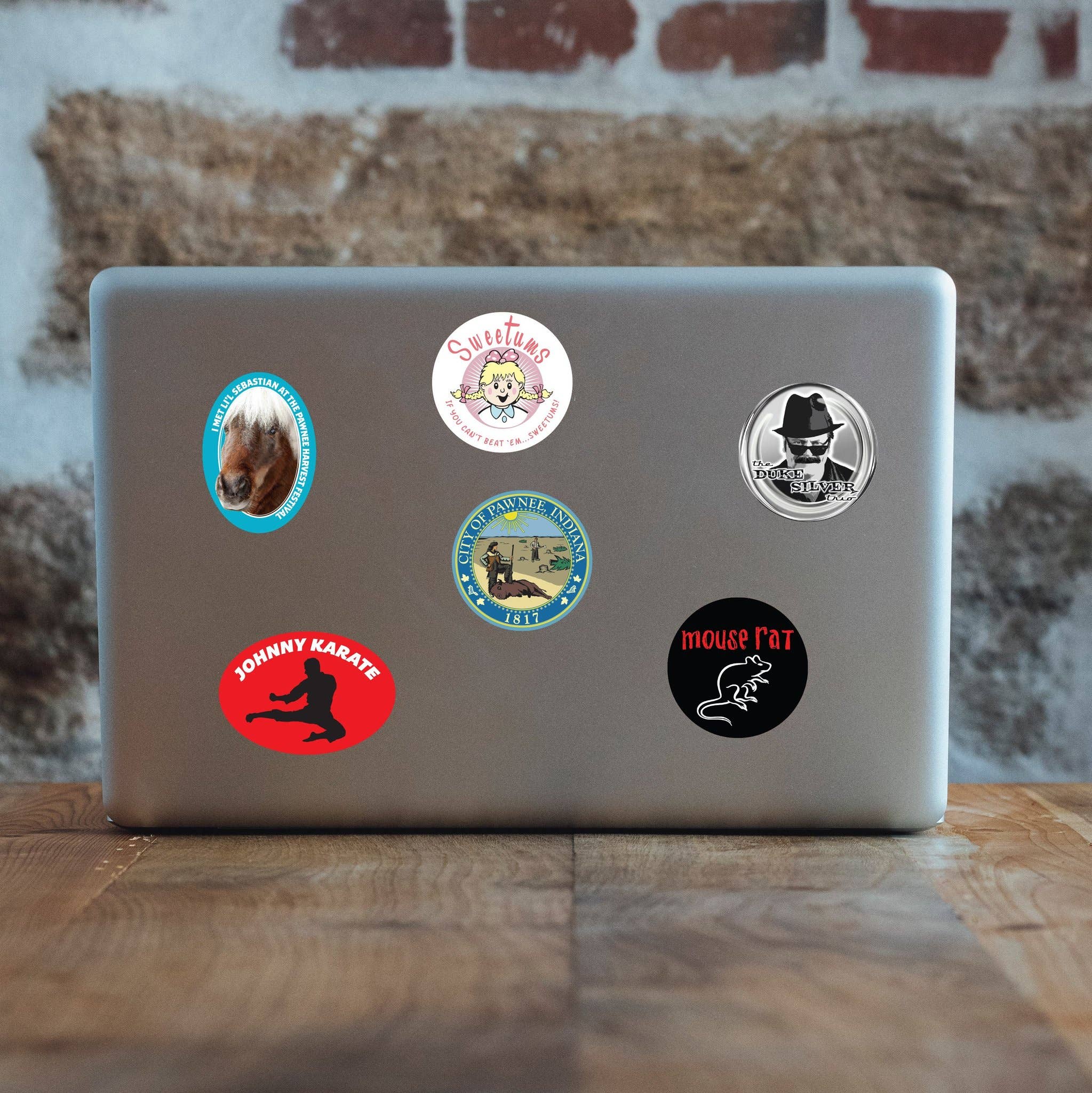 Papersalt – Adesivo por atacado – Parques e Recreio: “Cidade do Pawnee” Autocolante3